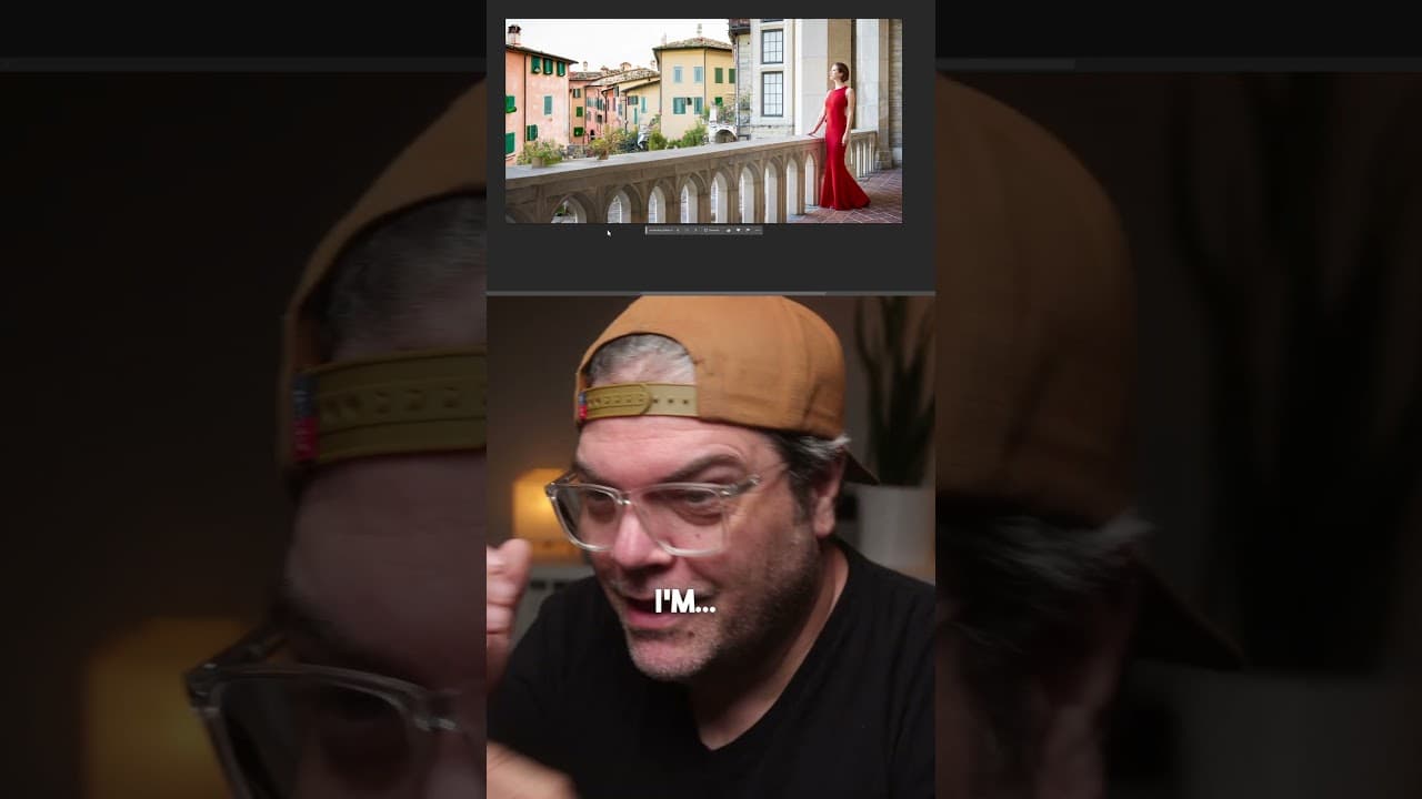 Another image from my video on Photoshop's New Generative FILL AI Tool