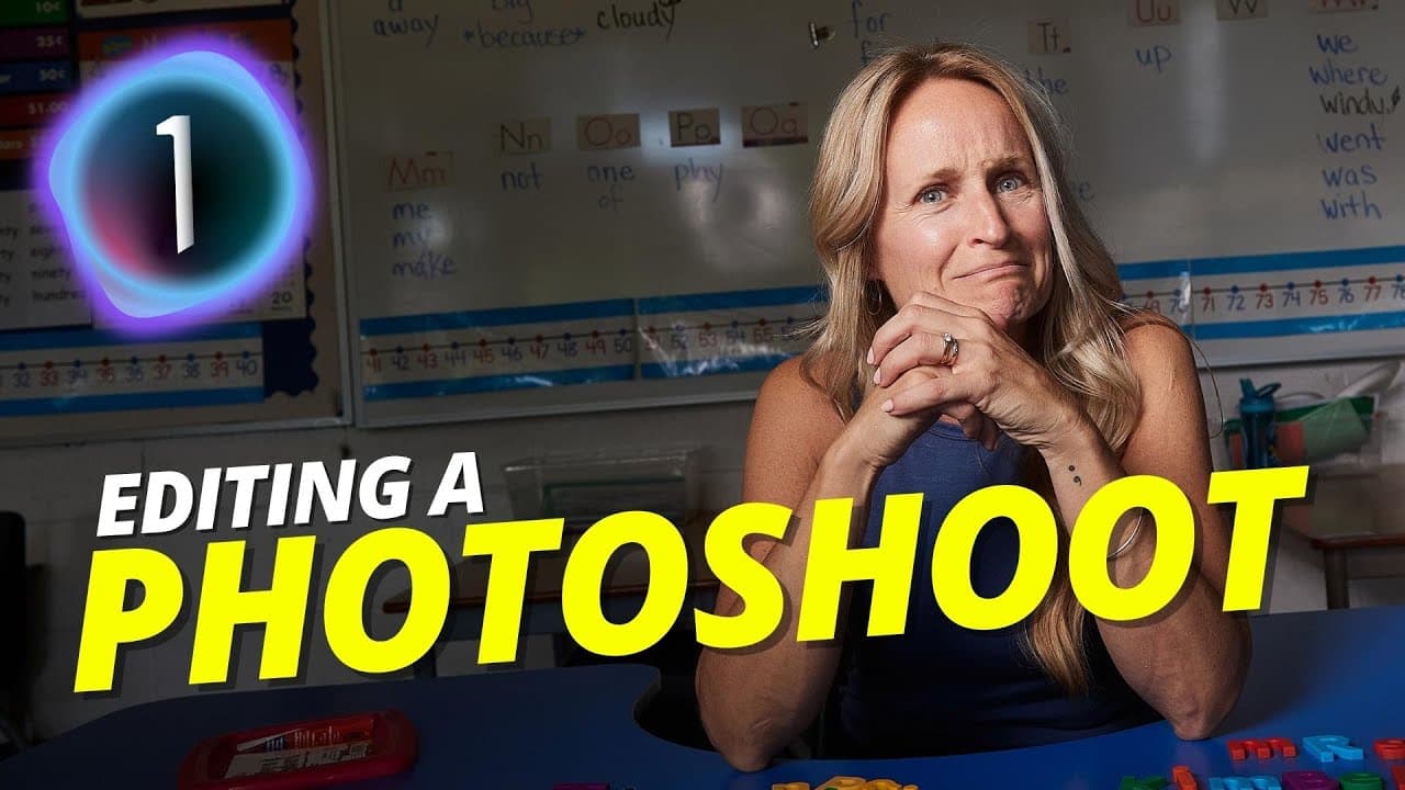 Editing A Photoshoot in Capture One / I Photographed a Friend I Hadn't Seen in 30 YEARS!!!