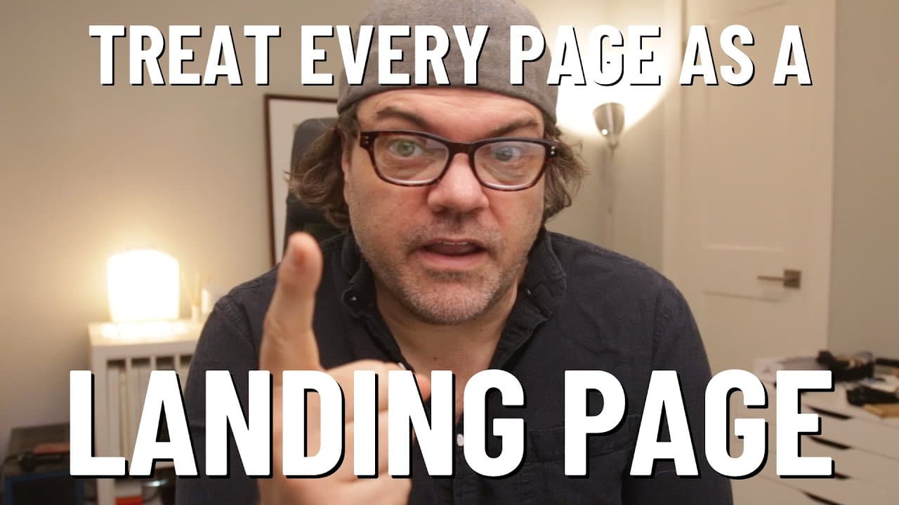Treat Every Page as a Landing Page | SEO Search Engine Optimization